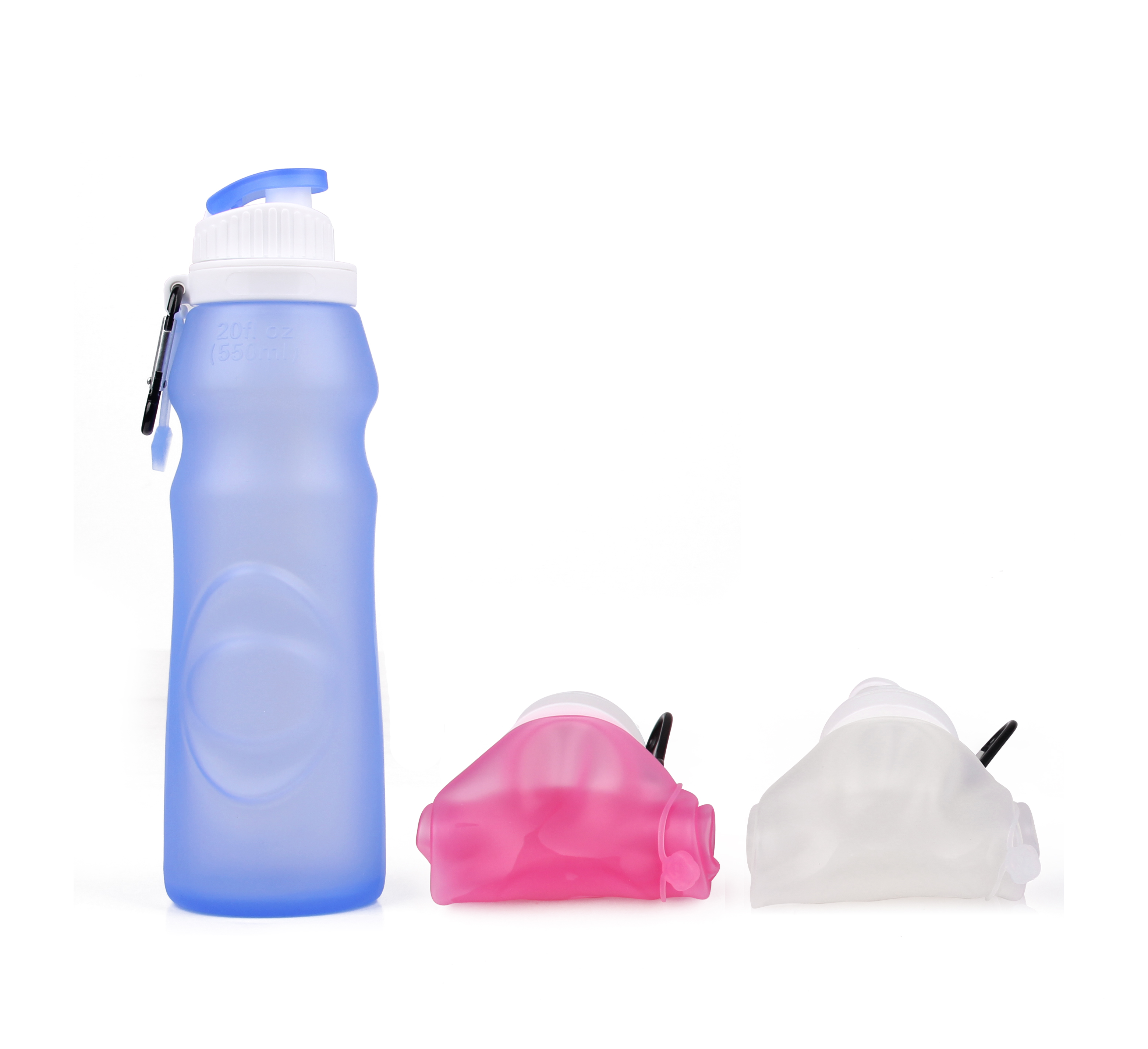 foldable water bottle silicone