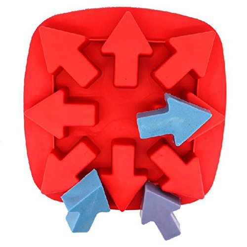 RENJIA silicone ice tray samples silicone cube ice trays arrow ice cube