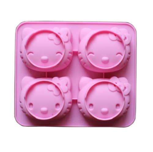 RENJIA silicone mould for ice cream beverage ice mold ice tray kitty
