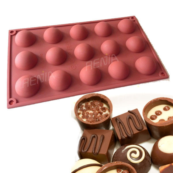RENJIA silicone chocolate tray christmas chocolate tray silicone chocolate mold tray