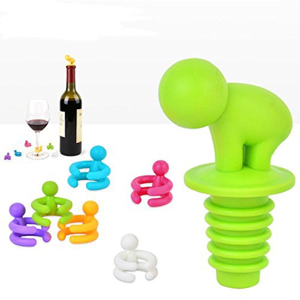 RENJIA New production keep fresh anti-dust silicone wine stopper