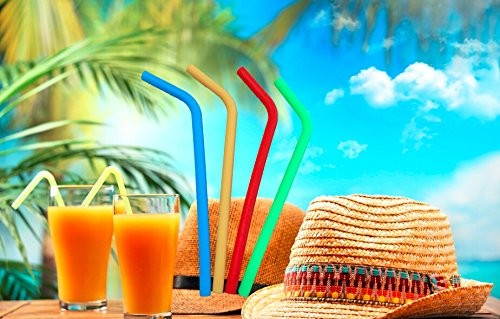 RENJIA cool drinking straws hot sale new product silicone drinking straws