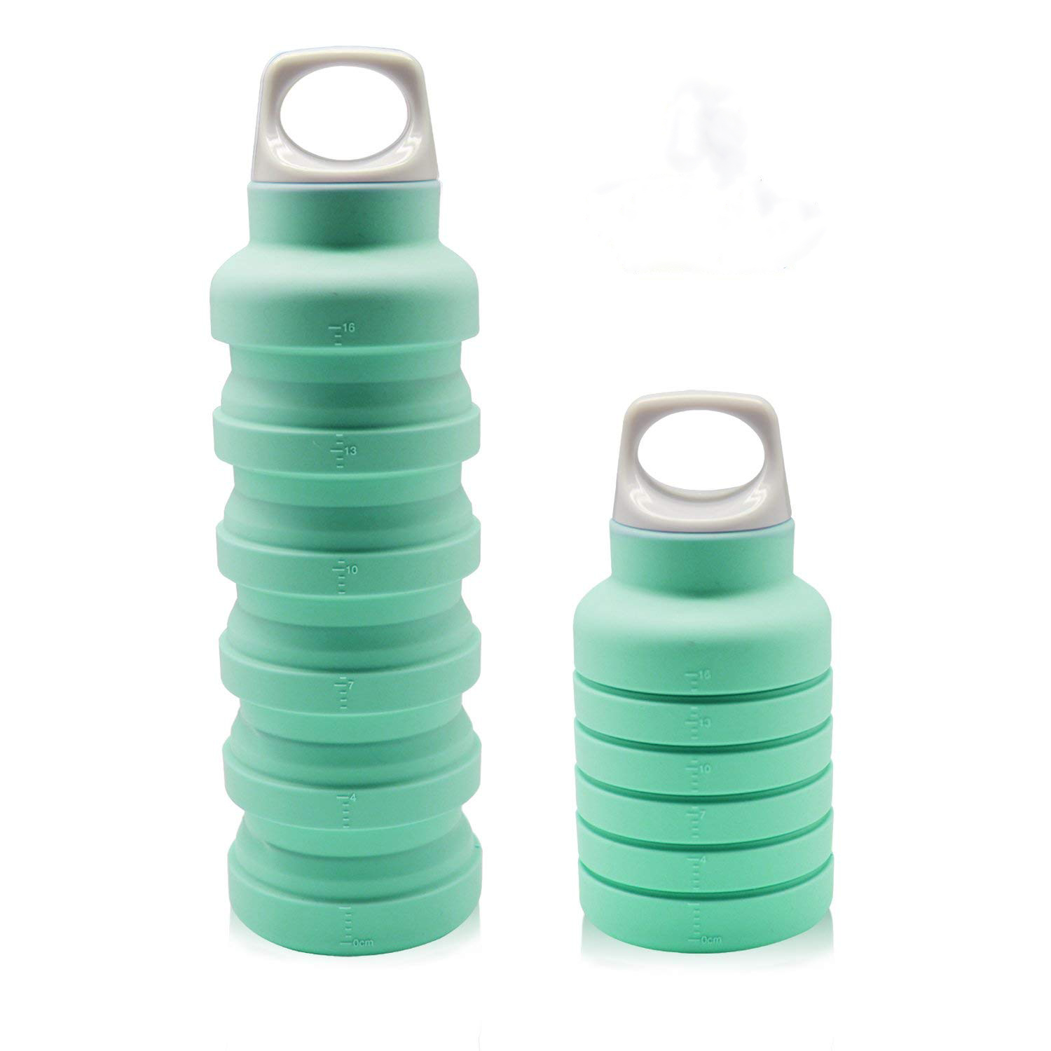 Customized collapsible water bottle silicone wholesale collapsible silicone water bottle
