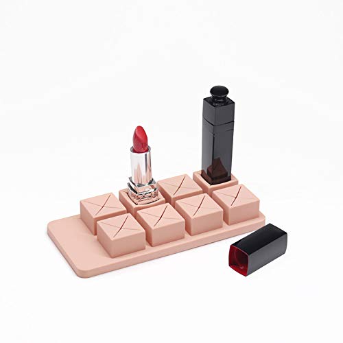 wholesale round lipstick case holder display custom silicone lipstick holder