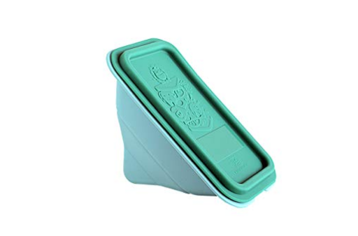 Food grade Custom Made Food Packaging Microwave Safe triangle silicone sandwich container box