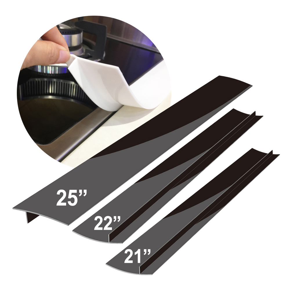 hot sell no spill kitchen stove gap filler stove strip cover cozy silicone gas stove gap covers